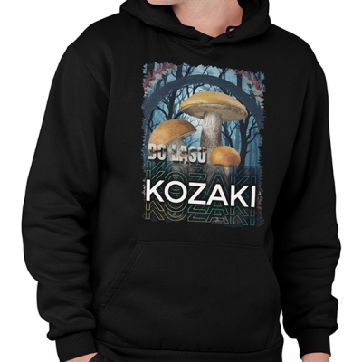 BLUZA Z KAPTUREM grzybowa DO LASU